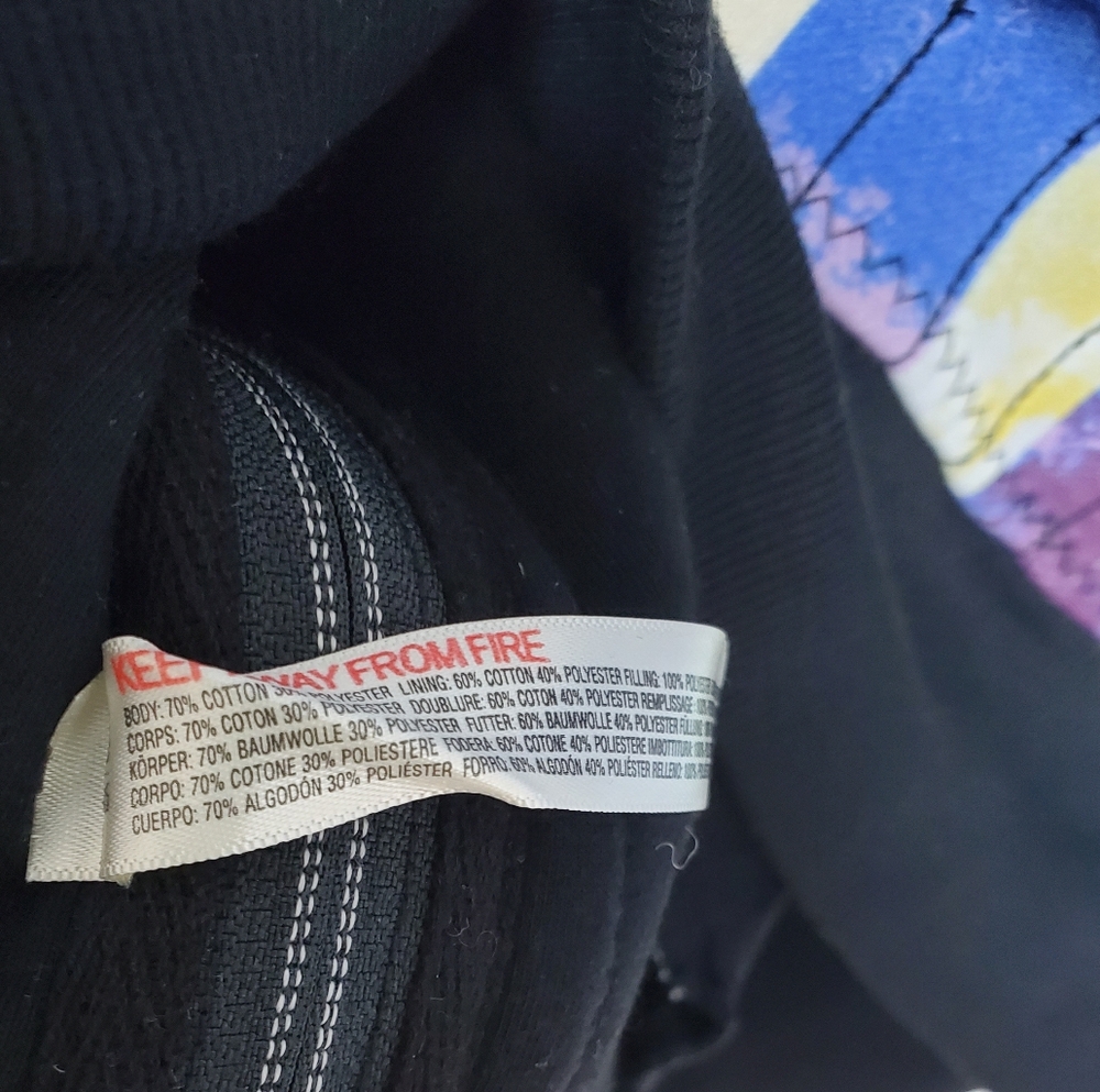 FP Movement Fast Times Hoodie/Beach Plaid Blue - Picture 10 of 14